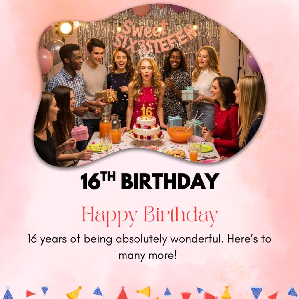 16th Birthday Captions