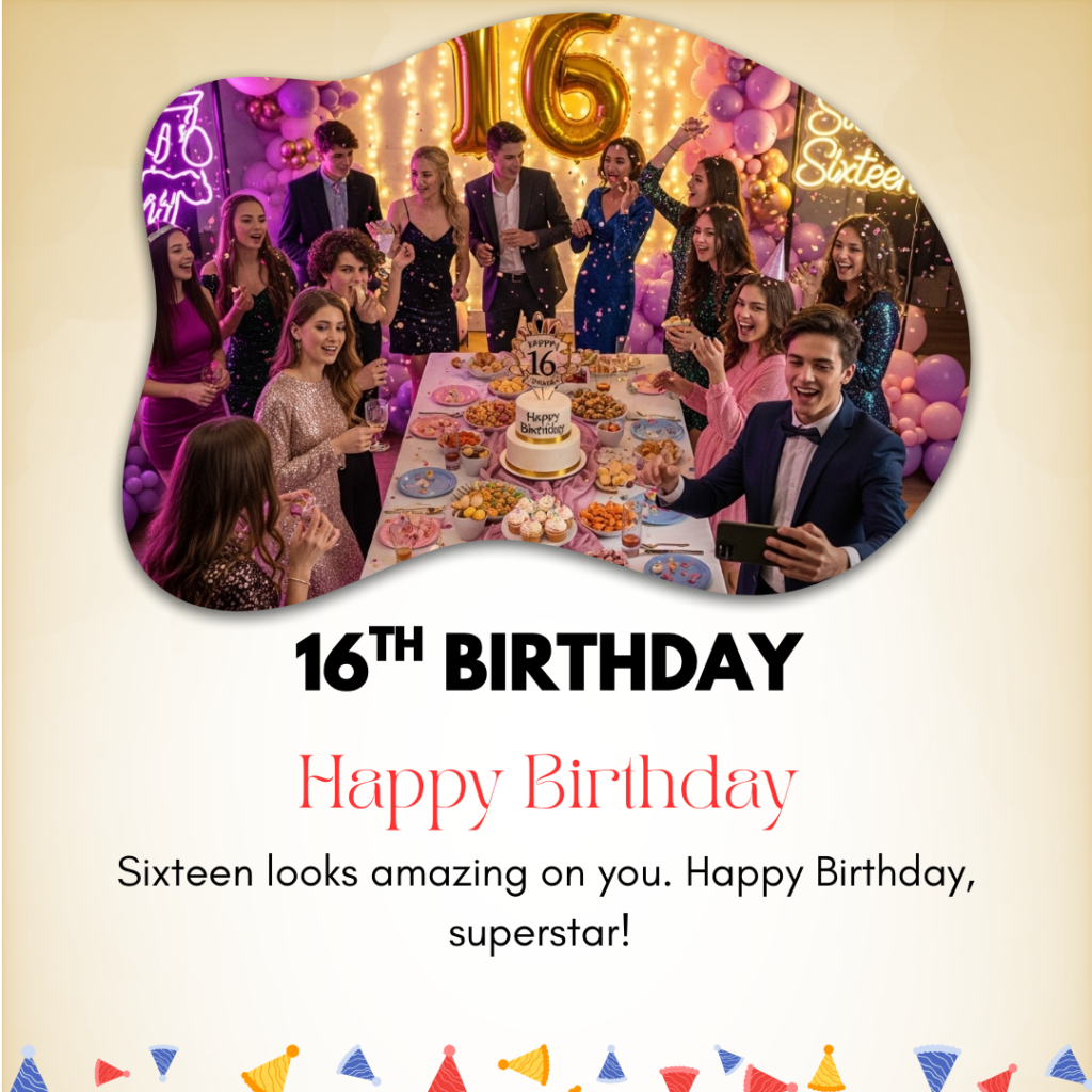 16th Birthday Captions