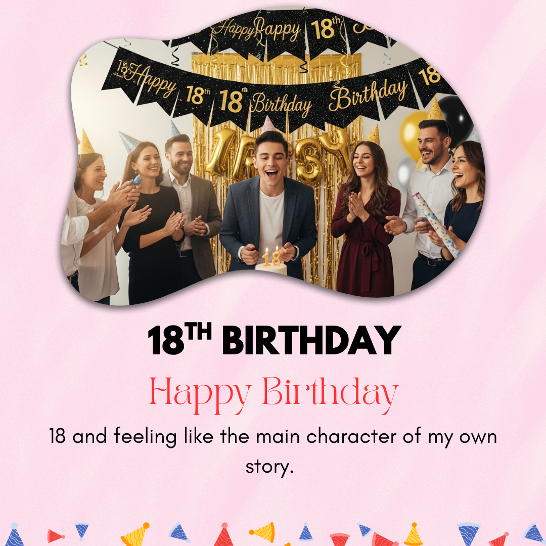 18th Birthday Captions