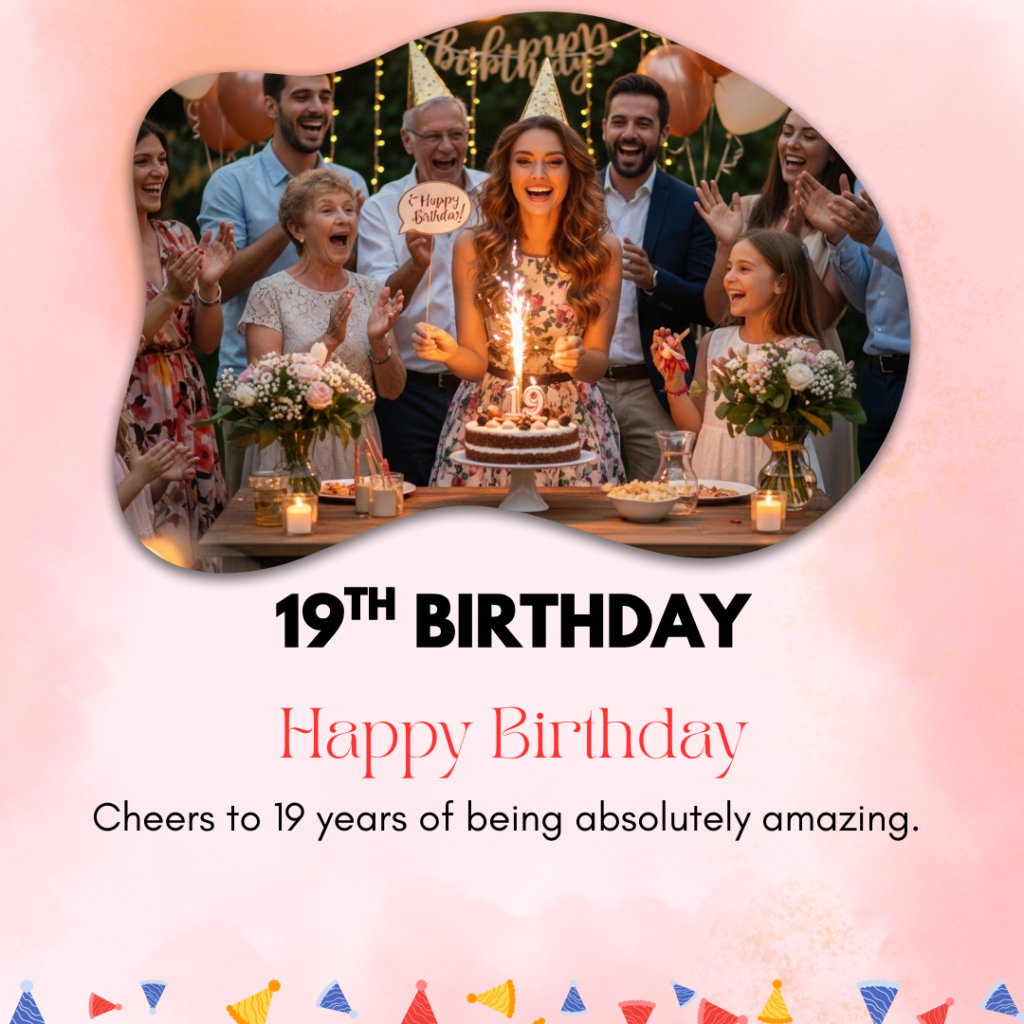 19th Birthday Captions