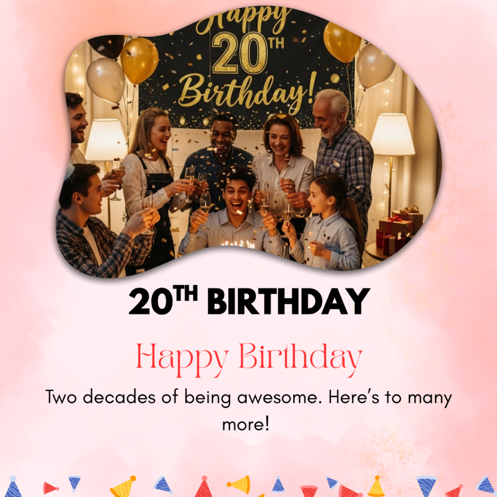 20th Birthday Captions