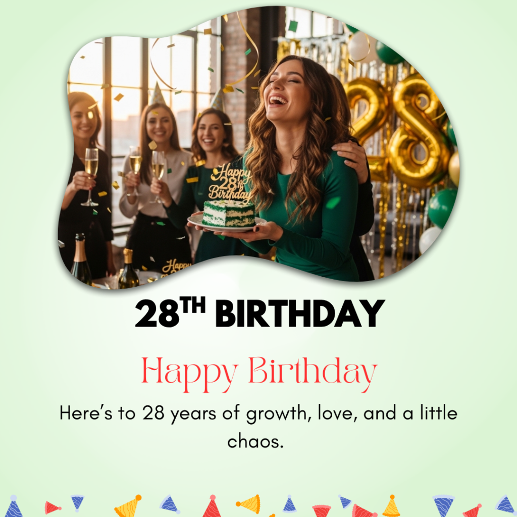 28th Birthday Captions