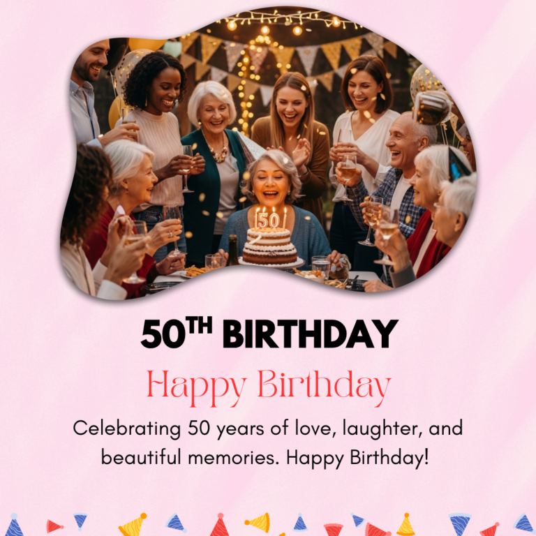 50th Birthday Captions