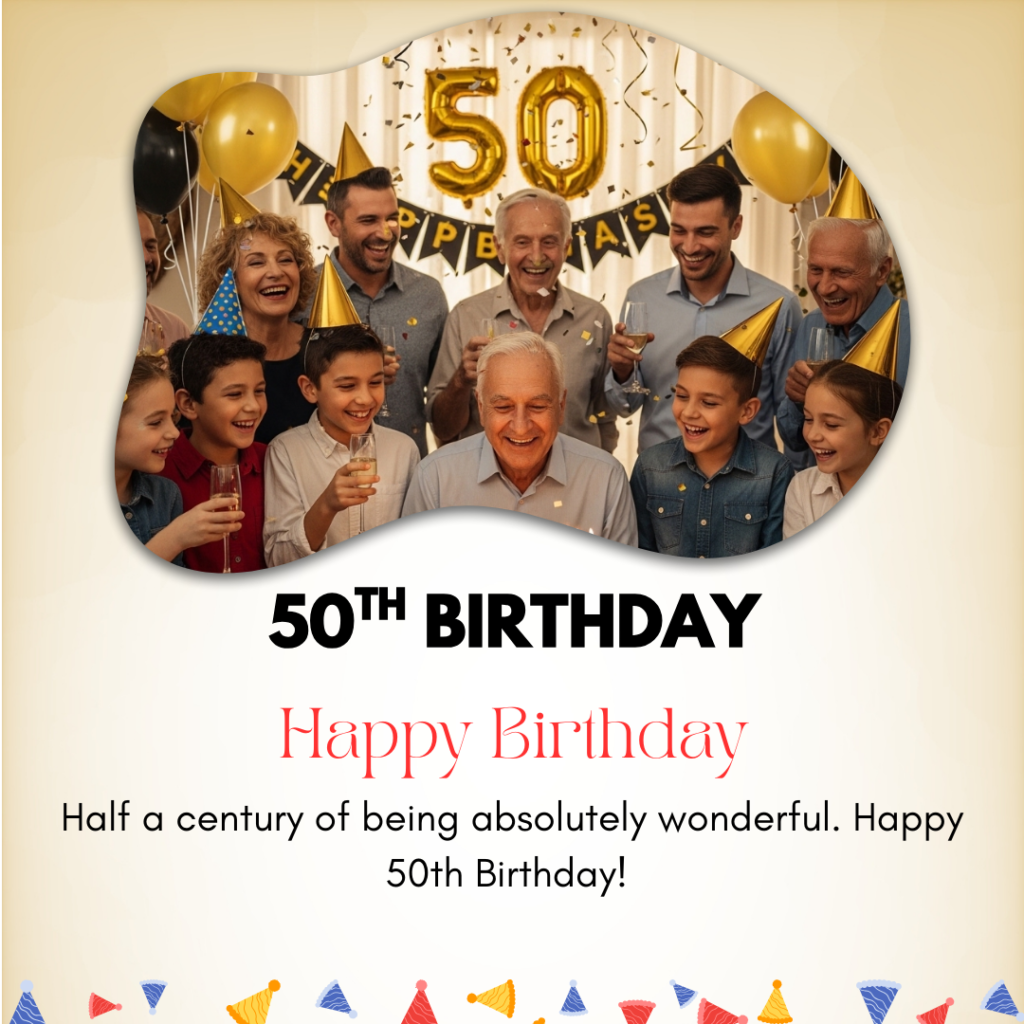 50th Birthday Captions 