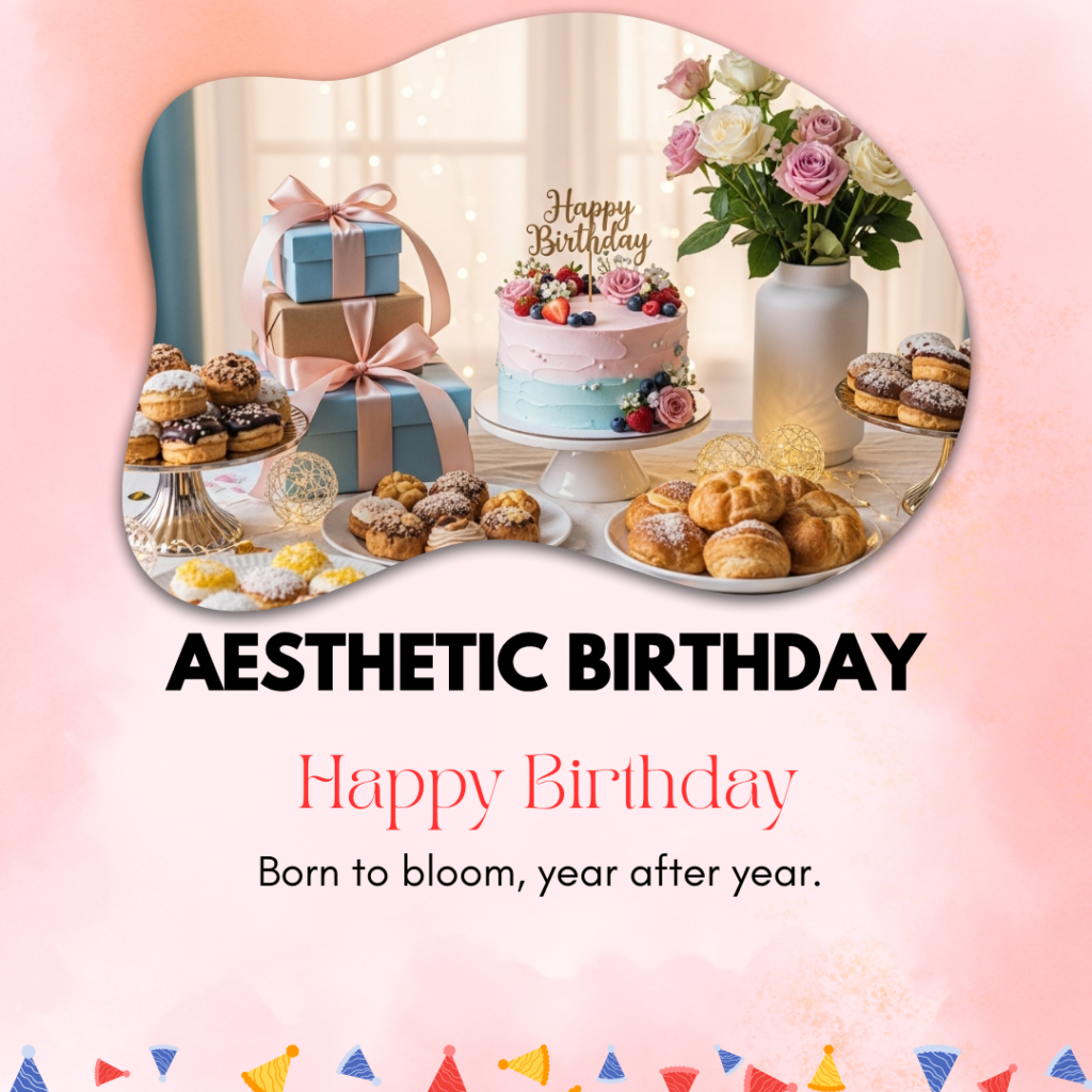 Aesthetic Birthday Captions