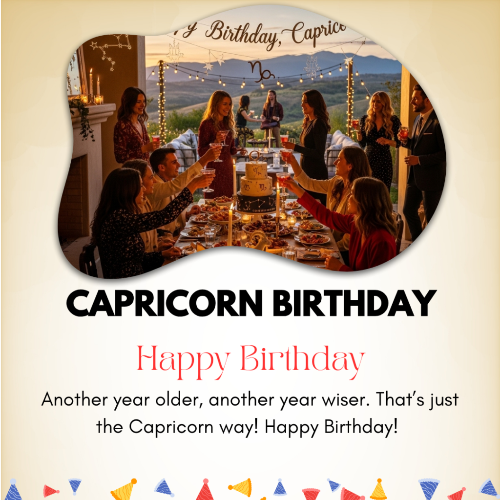 Capricorn Birthday Captions