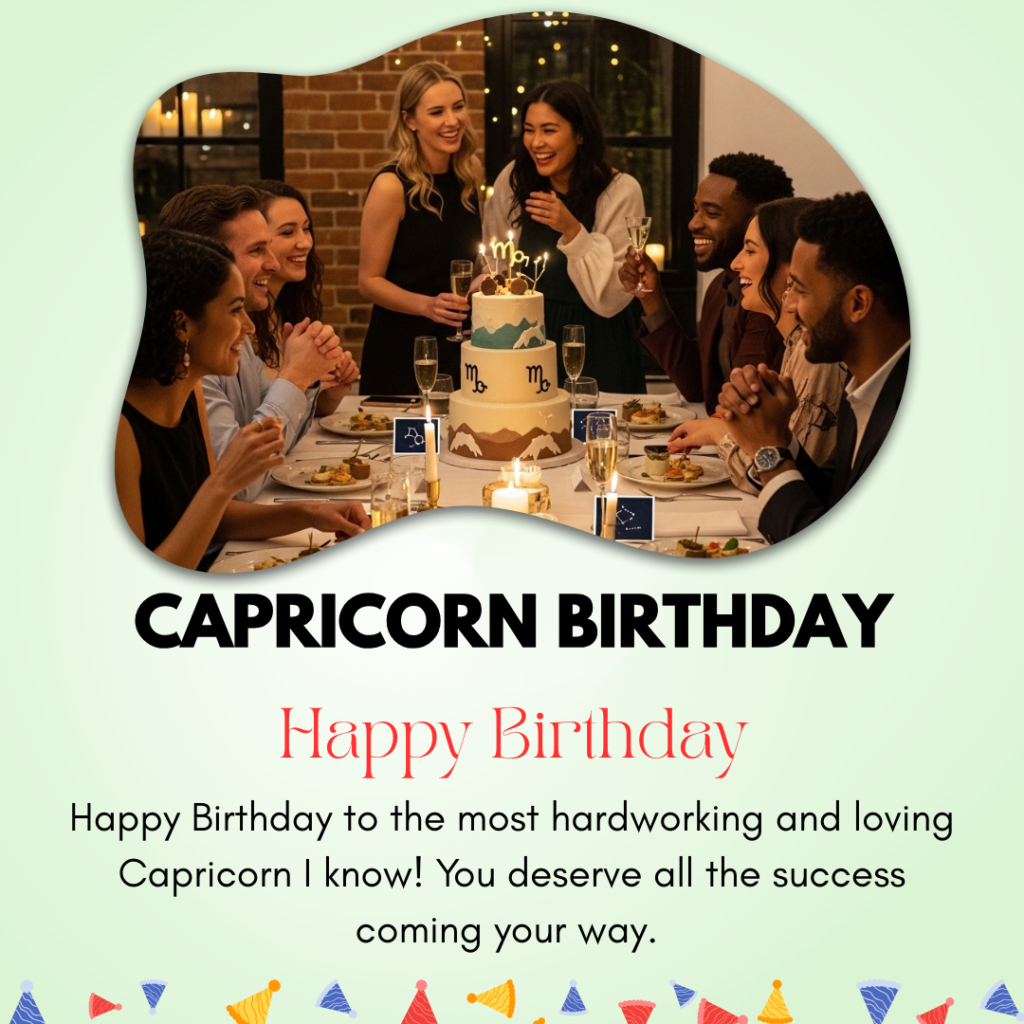 Capricorn Birthday Captions