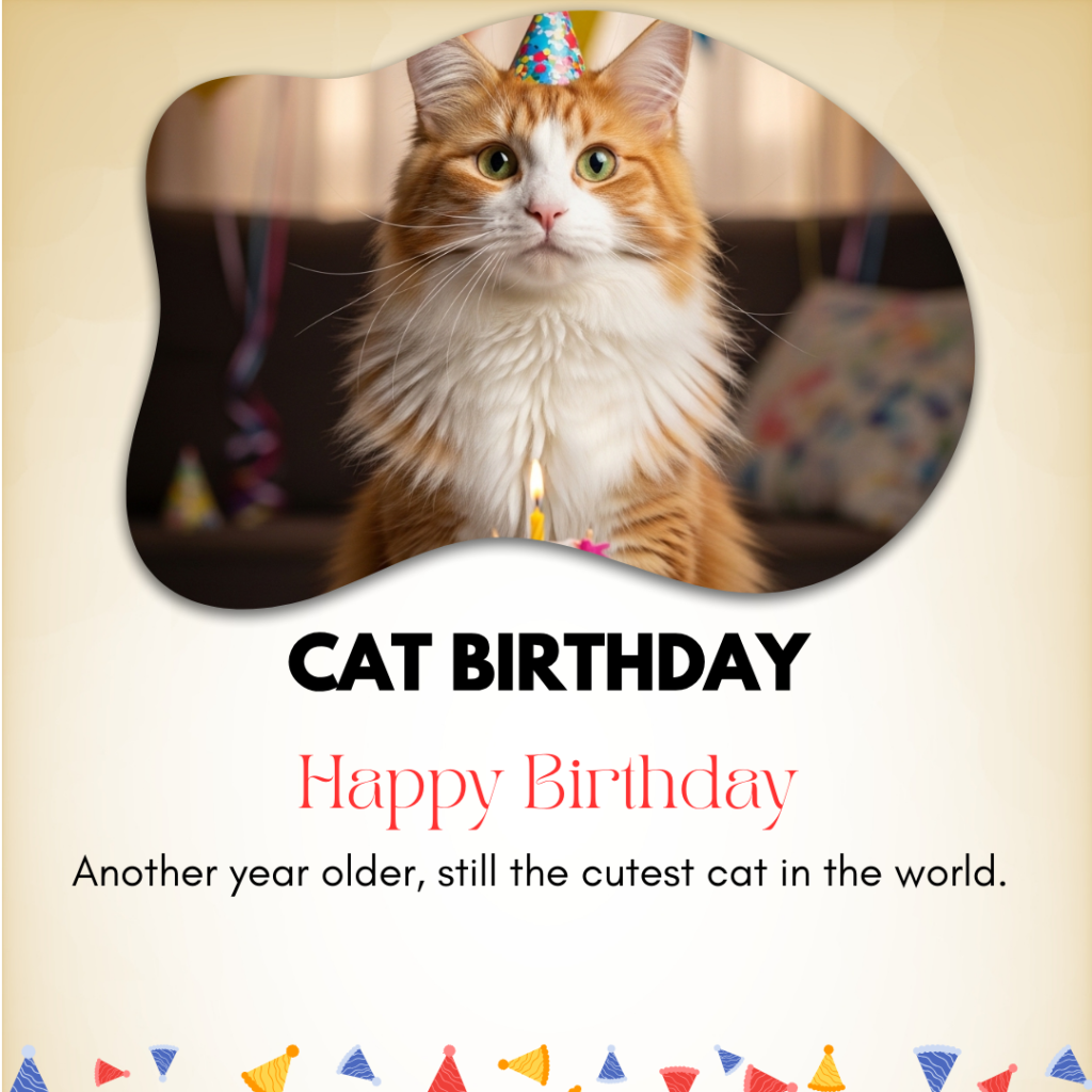 Cat Birthday Captions