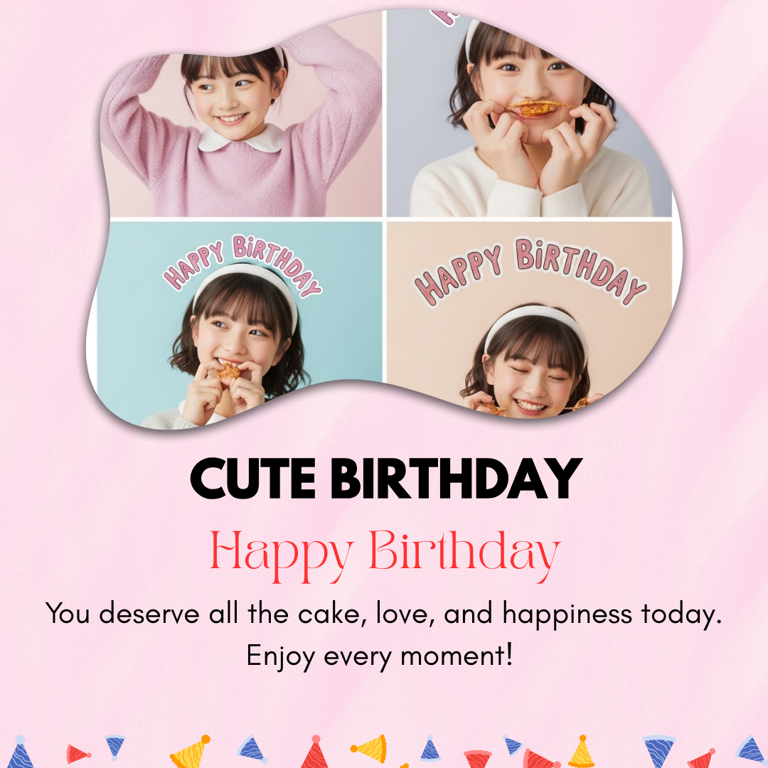 Cute Birthday Captions