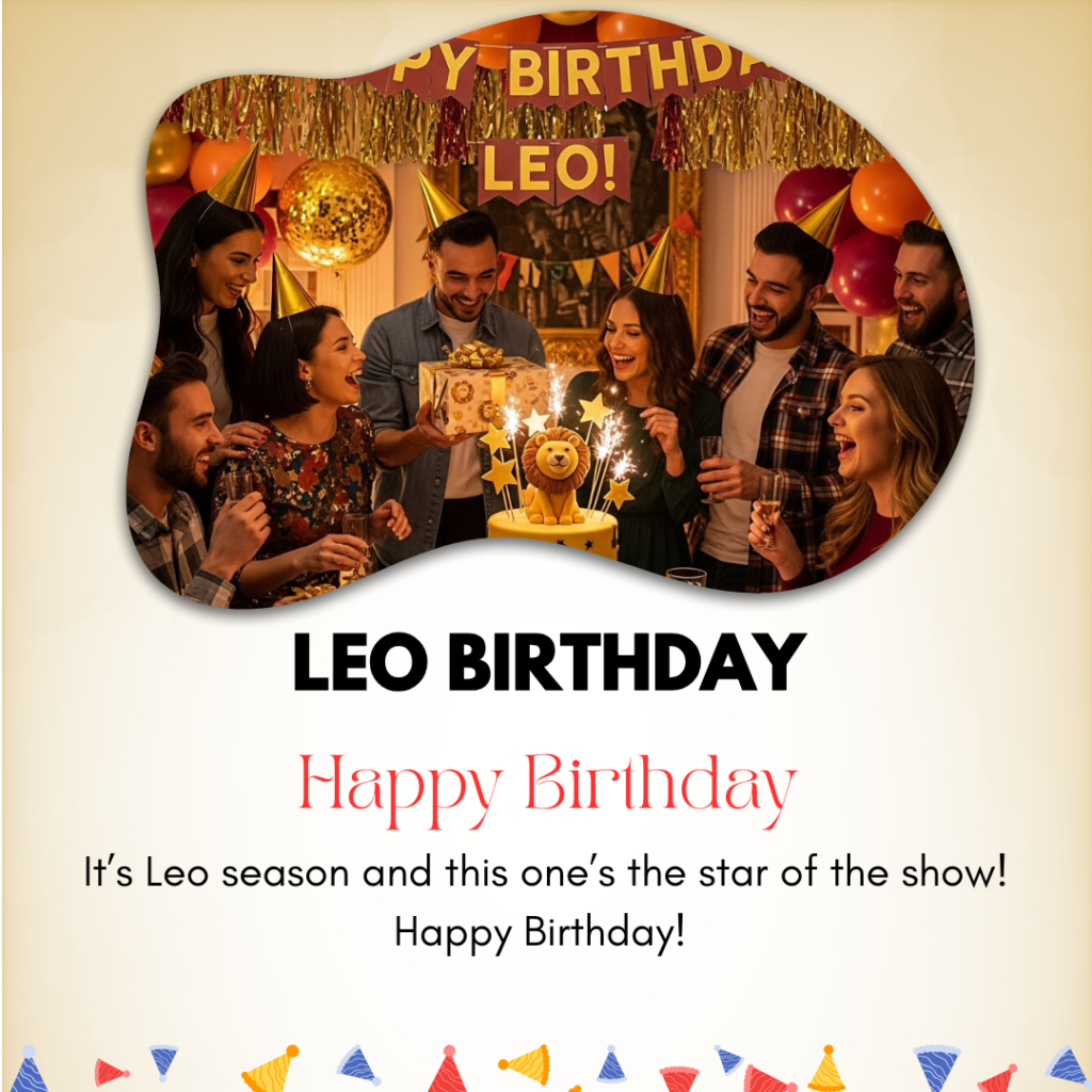 Leo Birthday Captions
